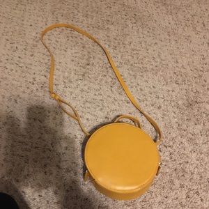 Yellow Forever 21 purse